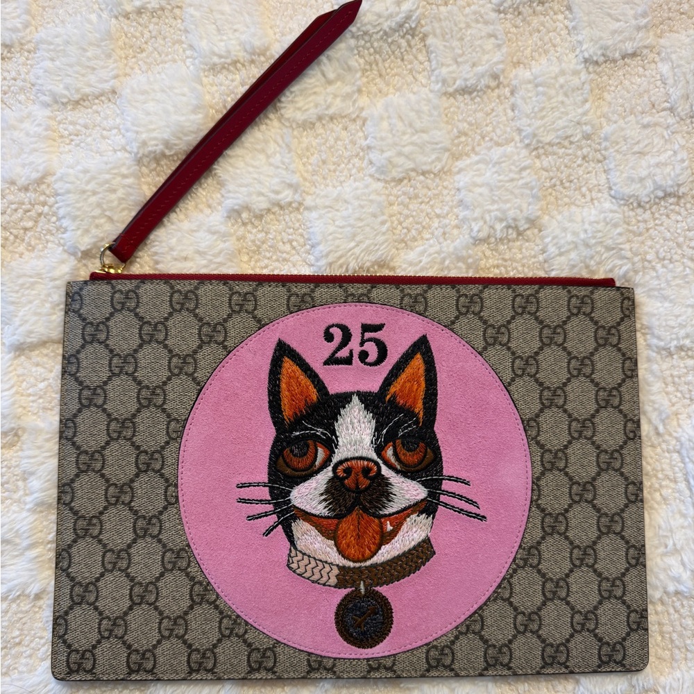 SOLD Gucci Bosco Clutch Limited Edition